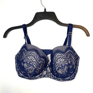 Victoria Secret Dream Angels Lined Demi Lace Bra 34DDD